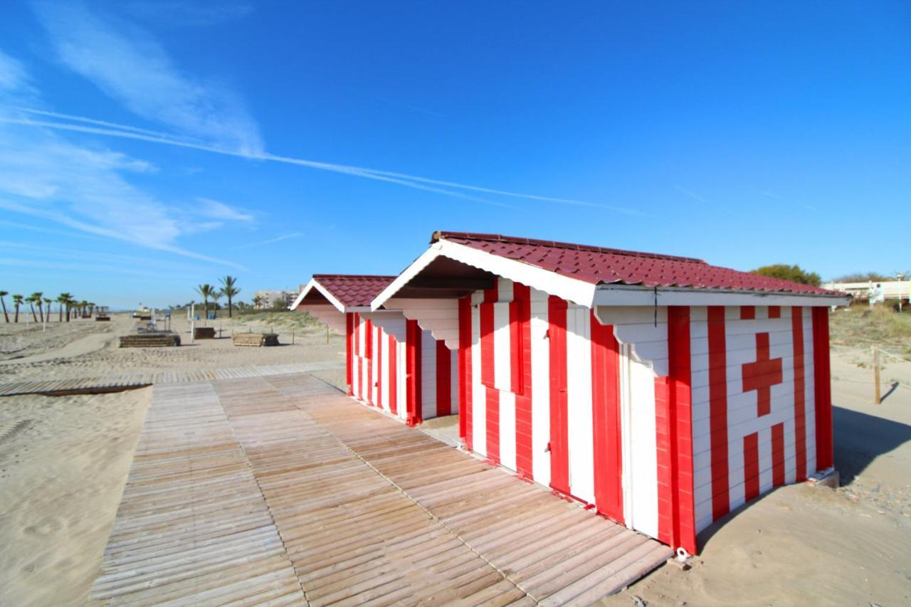 Global Properties, Apartamento Con Terraza Y Piscina A Un Paso De La Playa Canet d'En Berenguer Екстер'єр фото